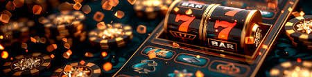Tampilan antarmuka Galactic Gems dengan lima gulungan dan garis pembayaran